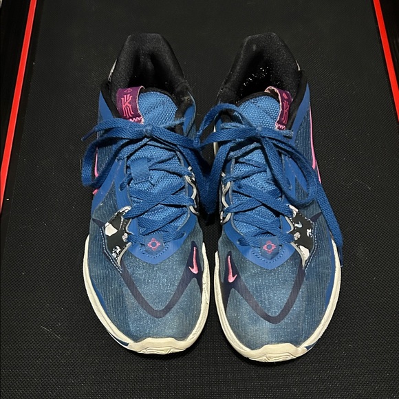 Shoes - Blue and Pink Basketball shoes